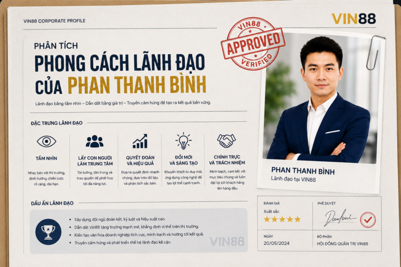 Phân Tích Phong Cách Lãnh Đạo Của Phan Thanh Bình