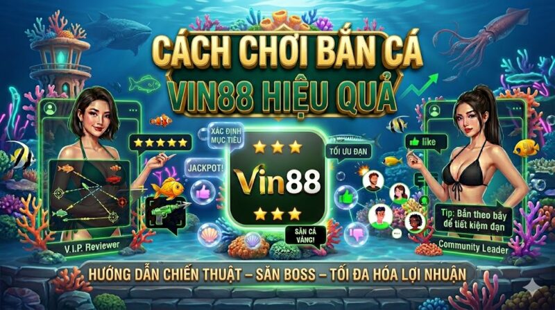 Cách Chơi Bắn Cá Vin88 Hiệu Quả