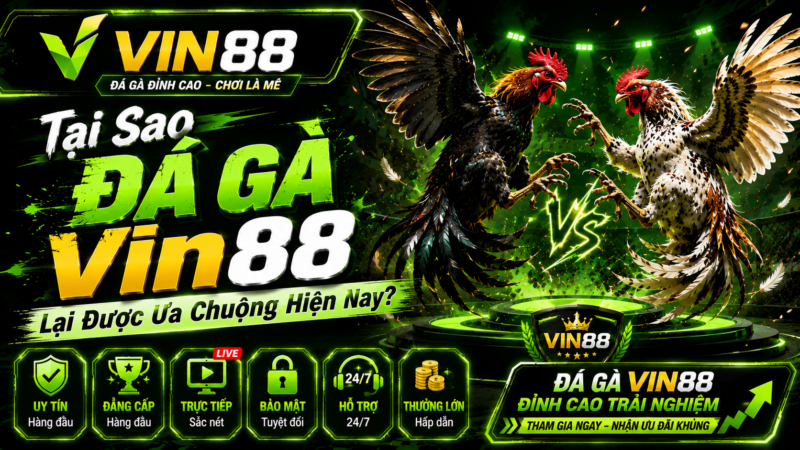 Ưu Điểm Nổi Bật Của Đá Gà Vin88