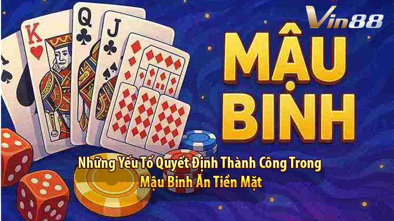 Những Yếu Tố Quyết Định Thành Công Trong Mậu Binh Ăn Tiền Mặt